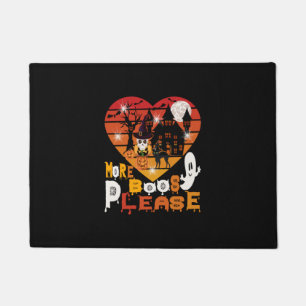 Halloween More Boos Please Doormat
