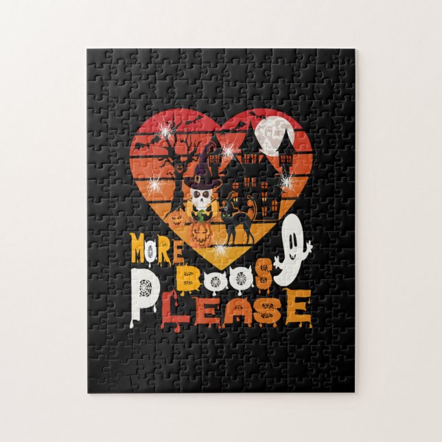Halloween More Boos Please Jigsaw Puzzle (Vertical)