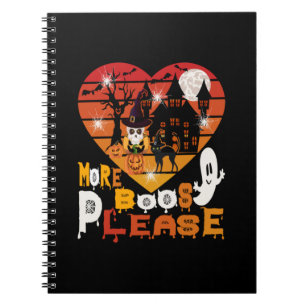 Halloween More Boos Please Notebook