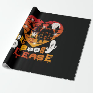 Halloween More Boos Please Wrapping Paper