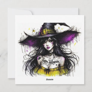 Halloween more enchanting with 'Happy Halloween'  Holiday Card