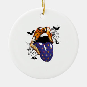Halloween Mouth Ceramic Ornament