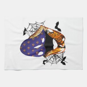 Halloween Mouth Tea Towel