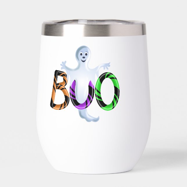 Halloween Mug 3D candy BOO ghost (Back)