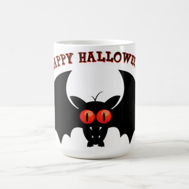 Halloween Mug/Bat Coffee Mug (Center)