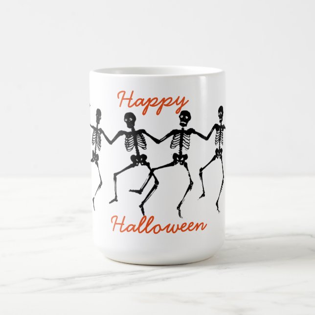 Halloween Mug/Skeletons Coffee Mug (Center)