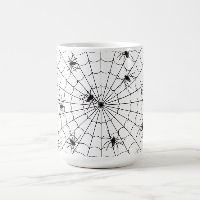 Halloween Mug/Spiders and Spider web Coffee Mug (Center)