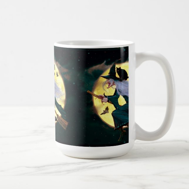Halloween Mug/Witch Coffee Mug (Right)