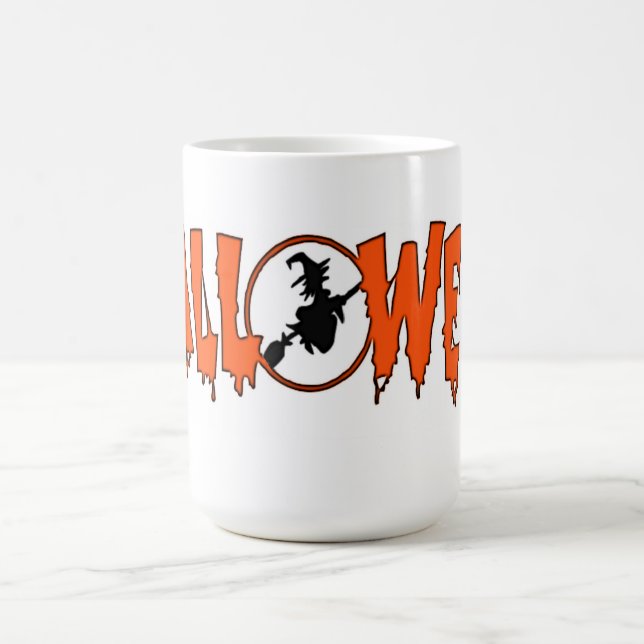 Halloween Mug/Witch Coffee Mug (Center)