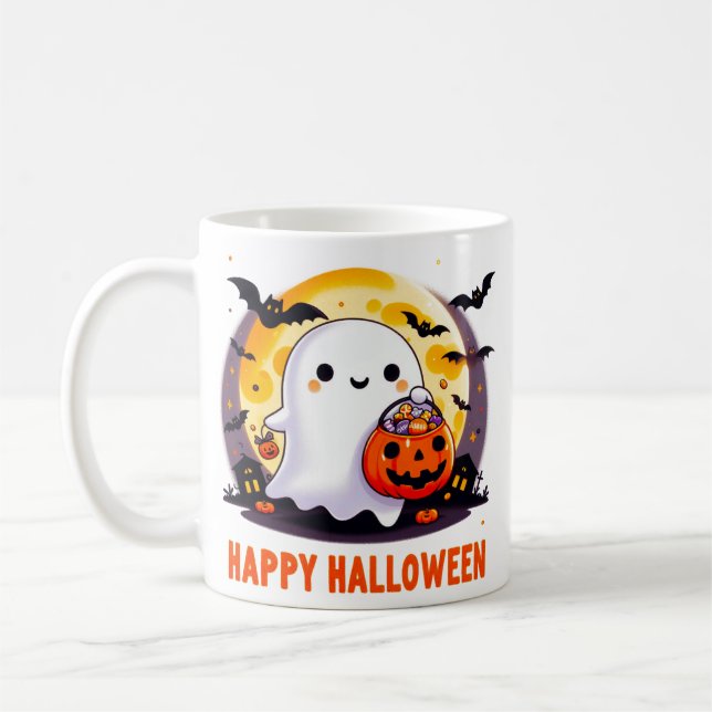 Halloween Mugs  (Left)