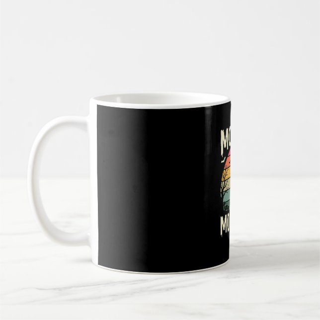 Halloween Mum Of Monsters Witch Sunset Coffee Mug (Left)
