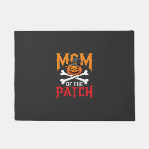 Halloween Mum of the Patch Pumpkin Witch Doormat