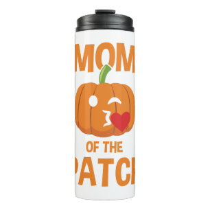 Halloween Mum Of The Pumpkin Patch Halloween Thermal Tumbler
