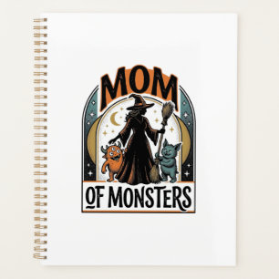 Halloween Mum Shirt Spooky Monster Family Design_1 Planner