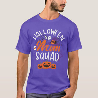 Halloween Mum Squad funny T-Shirt