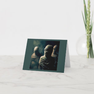 Halloween - Mummies 4 Card