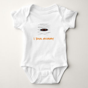 Halloween Mummy Baby Bodysuit