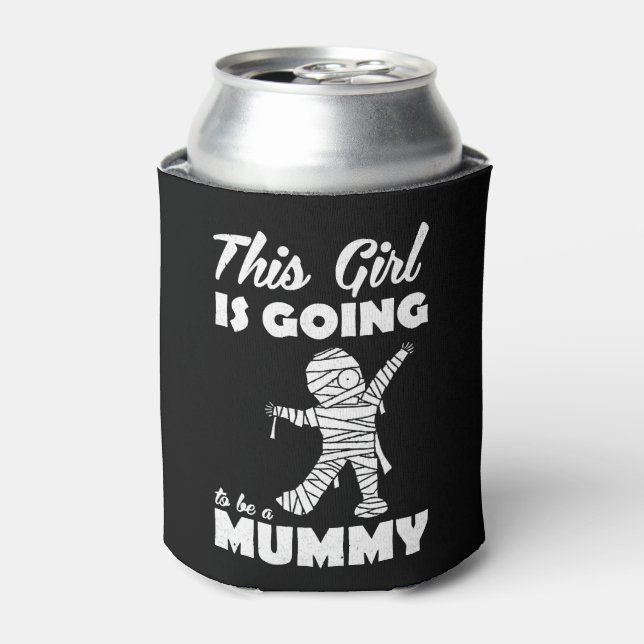 Halloween Mummy    Can Cooler (Can Front)