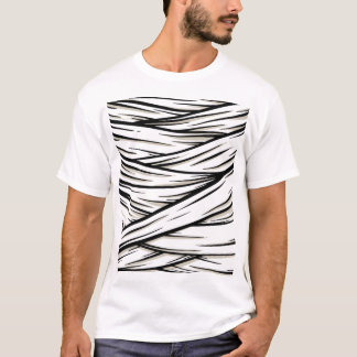 Halloween Mummy Graphic Design T-Shirt