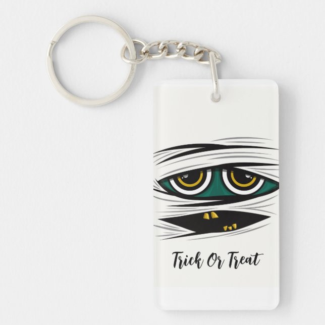 Halloween Mummy Key Ring (Front)