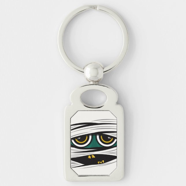 Halloween Mummy Key Ring (Front)