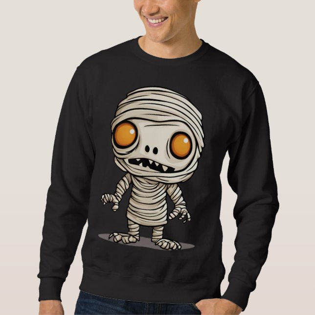 Halloween Mummy Model Sweatshirt (Front)