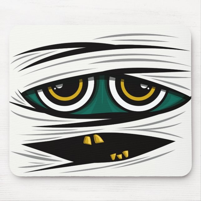 Halloween Mummy Mouse Pad (Front)