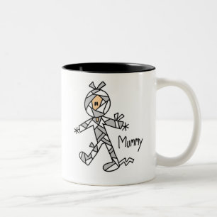 Halloween Mummy Stick Figure Mug