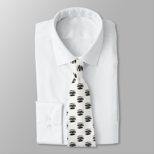 Halloween Mummy Tie (Tied)