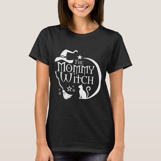 Halloween Mummy Witch T-Shirt (Front)