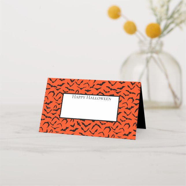 Halloween Name Place Cards (Front)