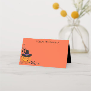 Halloween Name Place Cards