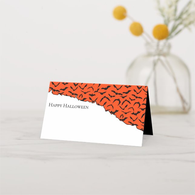 Halloween Name Place Cards (Front)