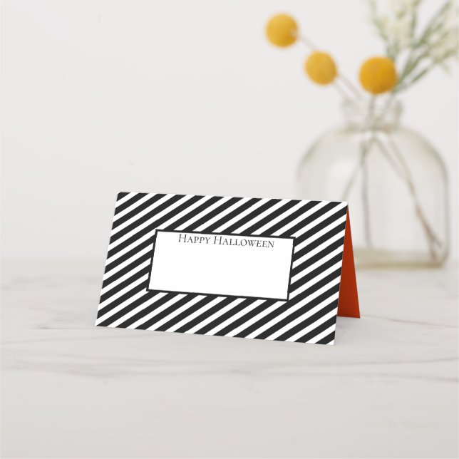 Halloween Name Place Cards (Front)