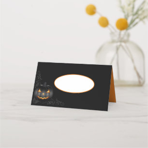 Halloween Name Place Cards