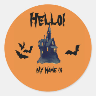 Halloween  Name Tag