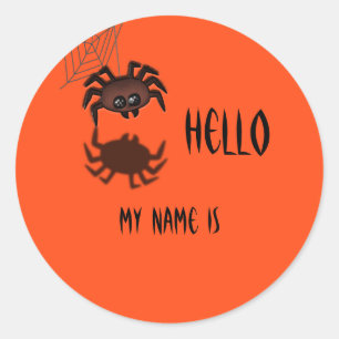 Halloween  Name Tag