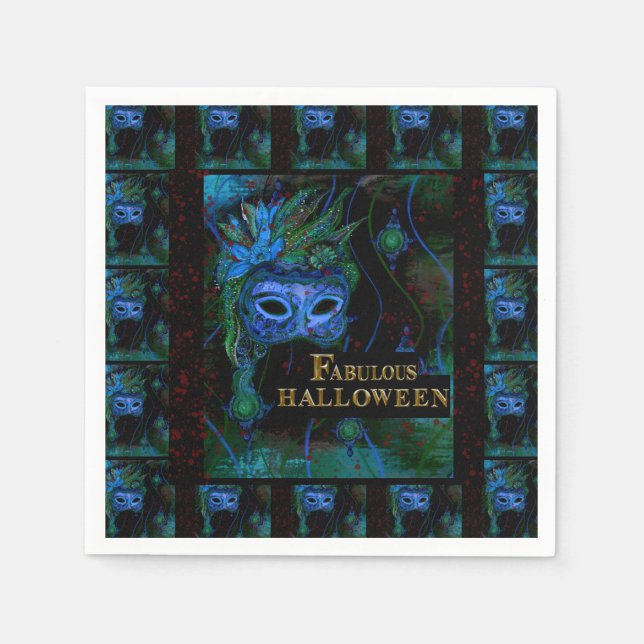 Halloween  napkin (Front)