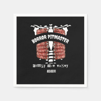 Halloween Napkins Horror Pitmaster