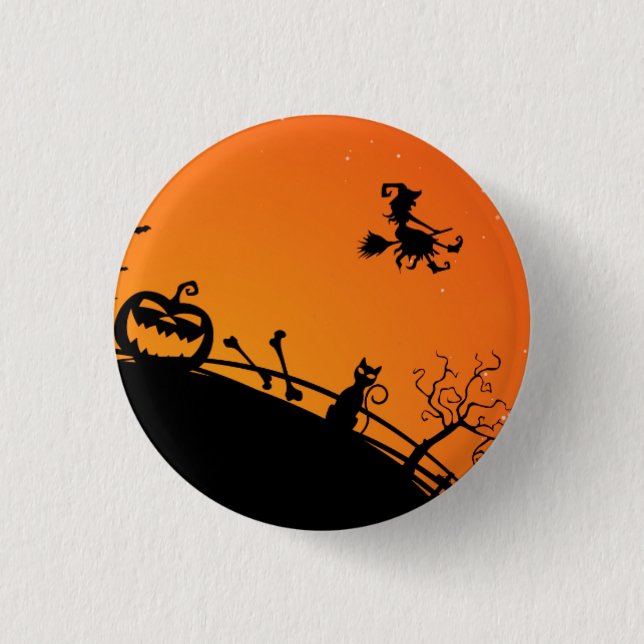 Halloween Night Button (Front)