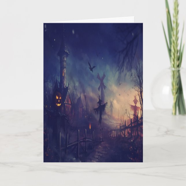 Halloween Night Card (Front)