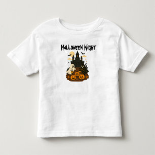 Halloween Night Castle Toddler T-Shirt