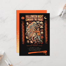 Halloween Night Conquer the Fright Costume Party