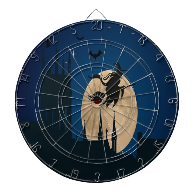 Halloween Night Dartboard (Front)