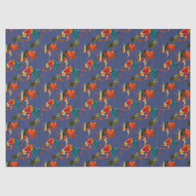 Halloween night flights small) tissue paper (Front)