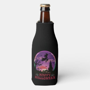 HALLOWEEN NIGHT GRAVEYARD WITCH BOTTLE COOLER