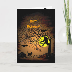 Halloween Night , Happy Halloween! Card