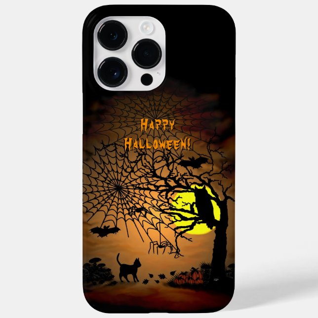 Halloween Night , Happy Halloween! Case-Mate iPhone Case (Back)