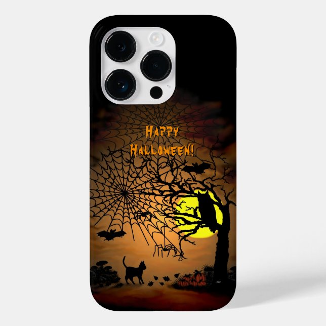 Halloween Night , Happy Halloween! Case-Mate iPhone Case (Back)