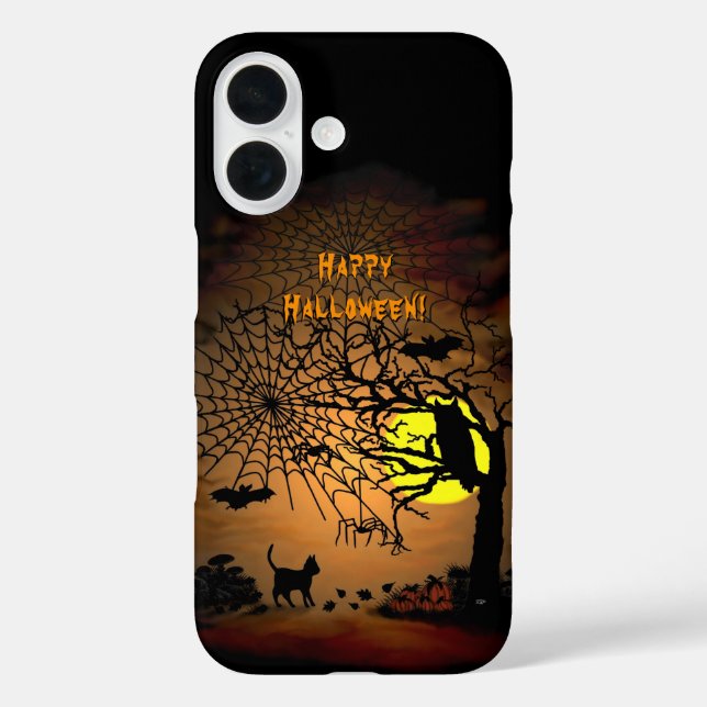 Halloween Night , Happy Halloween! Case-Mate iPhone Case (Back)